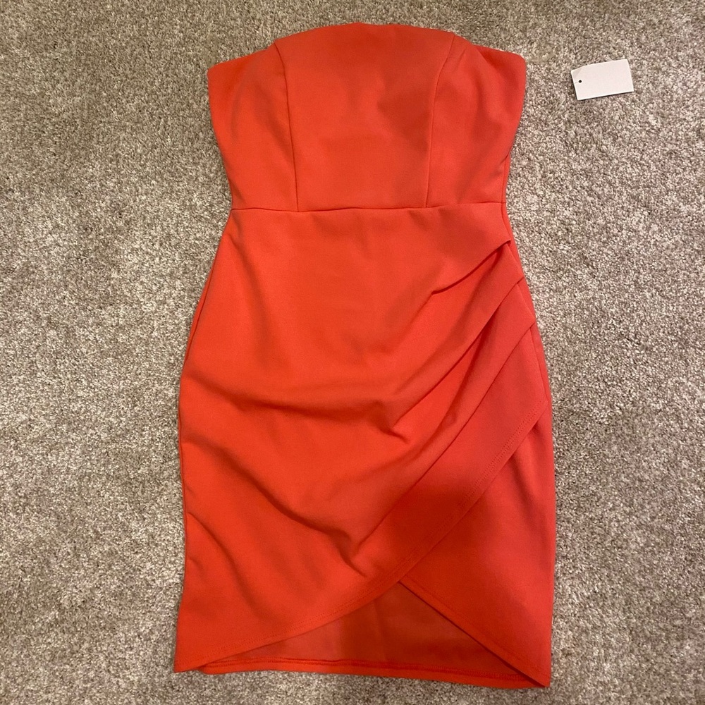 Strapless Pink Dress (Medium) NEW Charlotte Russe